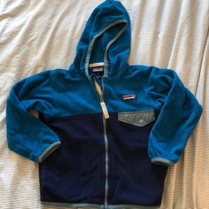 Patagonia baby fleece jacket 2T